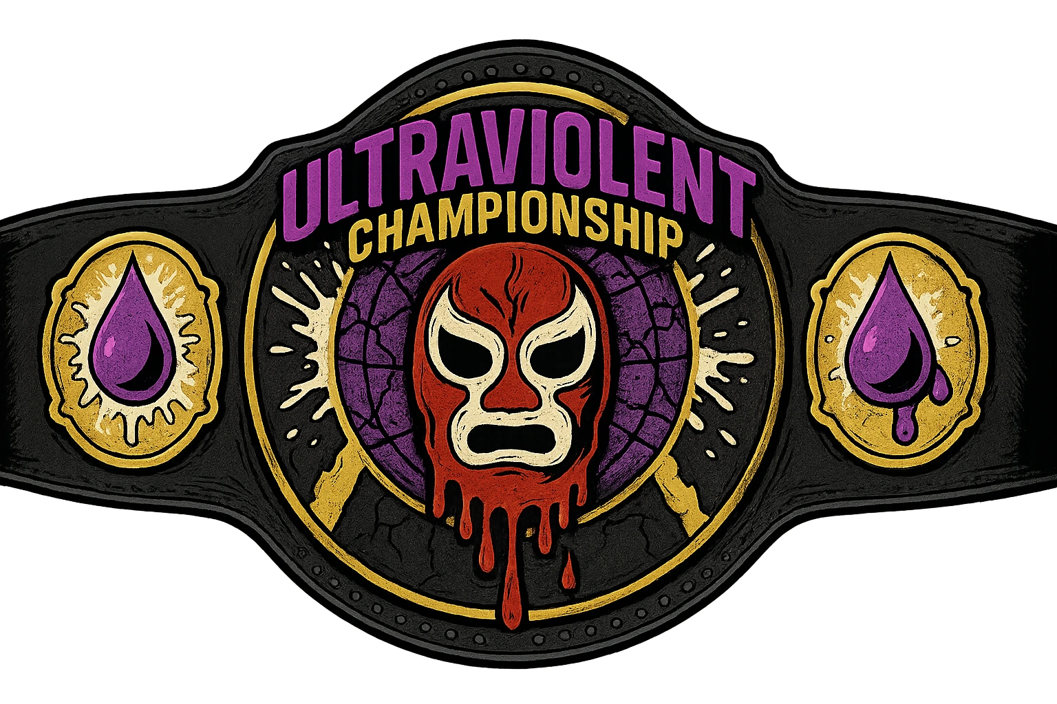 UltraViolent Championship belt
