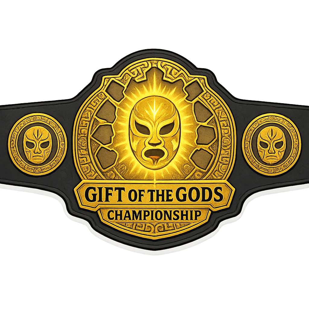 Gift of the Gods Championship belt